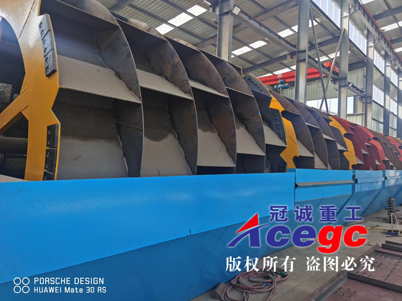 風化石英沙制沙水洗水生產(chǎn)線