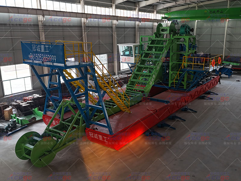 挖沙淘金船實地廠家