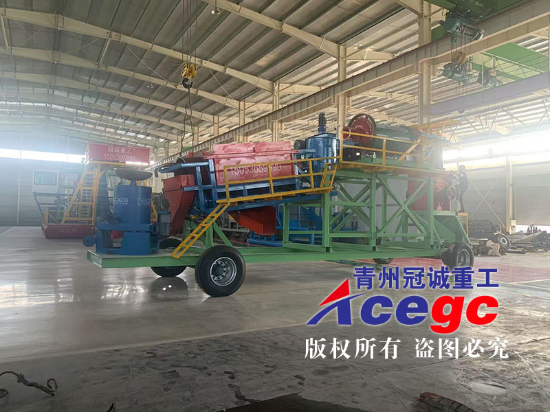 巖金礦選金生產(chǎn)線